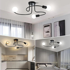 Industrial Sputnik Chandelier