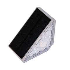LED Solar Fence & Deck Lights – Outdoor Waterproof Step, Stair, and Garden Lighting