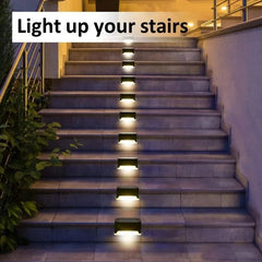 16-Pack Solar Deck Lights – Waterproof LED Step & Fence Lights for Outdoor Use