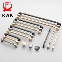 KAK Ivory White Zinc Alloy Cabinet Handles – European Style Drawer & Door Pulls