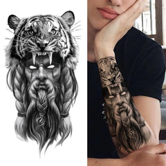 Full Arm Temporary Tattoo Sleeves for Men & Women – Realistic Fake Tattoos