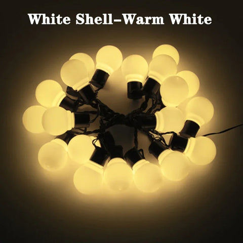 G50 LED Solar Fairy String Lights – Outdoor Ambient Decor