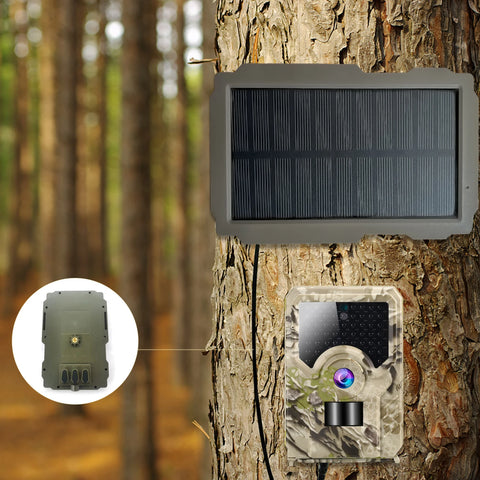 Hunting Camera Solar Panel 3000mAh Trail Camera