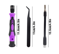 115 in 1 Magnetic Precision Screwdriver Set – Mini Repair Kit for Computer, Laptop, Phone
