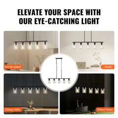 VEVOR 5-Light Kitchen Island Pendant