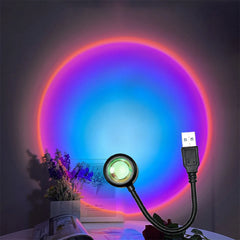 LED Sunset Lamp – Mood Projector & Nightlight