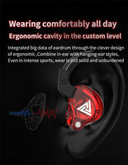 Original QKZ AK6 Copper Driver HiFi Wired Earphone Bass Stereo