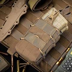 5.56/7.62 rifle double-layer large magazine Molle system double clip storage bag accessory bag hunting clothing accessories