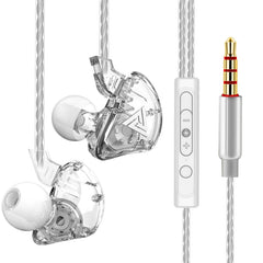 Original QKZ AK6 Copper Driver HiFi Wired Earphone Bass Stereo