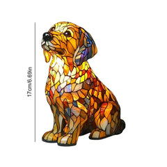 Dog Series Resin Table Lamp