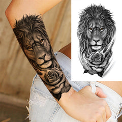 Full Arm Temporary Tattoo Sleeves for Men & Women – Realistic Fake Tattoos
