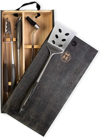 Schmidt Brothers 4-Piece BBQ Grill Set