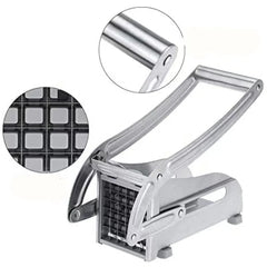 Multifunction Potato Cutter Stainless Steel Cut Fast Cutting With 2 Blades