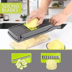 14/16pcs Multifunctional Vegetable Slicer Food Grade