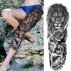 Full Arm Temporary Tattoo Sleeves for Men & Women – Realistic Fake Tattoos