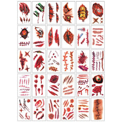 30pcs Temporary Tattoos for Children Unicorn Mermaid Car Fruit Cartoon Tattoo Stickers for Hand Body Fake Tattoo Waterproof