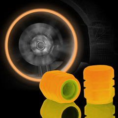 1-20PCS Glowing Tire Valve Stem Caps | Car Bike Wheel Decor