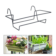 6L Hanging Balcony Railing Planter – Fence & Window Box Flower Pot