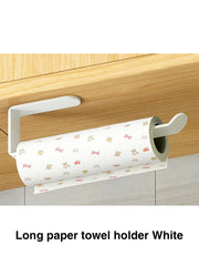 Kitchen Paper Towel Holder Adhesive Hanger Accessories