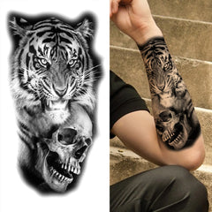 Full Arm Temporary Tattoo Sleeves for Men & Women – Realistic Fake Tattoos