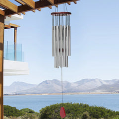 Copper Antique Wind Chimes – Outdoor Yard & Garden Tubes with Bells
