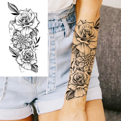 Full Arm Temporary Tattoo Sleeves for Men & Women – Realistic Fake Tattoos