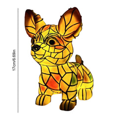 Dog Series Resin Table Lamp