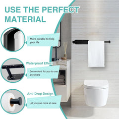 Kitchen Paper Towel Holder Adhesive Hanger Accessories