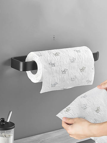 Kitchen Paper Towel Holder Adhesive Hanger Accessories