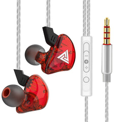 Original QKZ AK6 Copper Driver HiFi Wired Earphone Bass Stereo