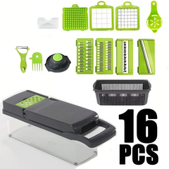 14/16pcs Multifunctional Vegetable Slicer Food Grade
