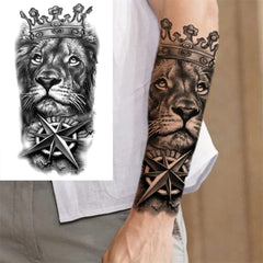 Full Arm Temporary Tattoo Sleeves for Men & Women – Realistic Fake Tattoos