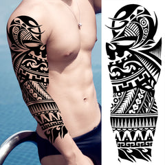 Full Arm Temporary Tattoo Sleeves for Men & Women – Realistic Fake Tattoos