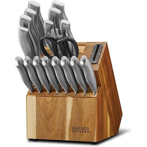 Insignia 18-PC Kitchen Knife Block Set
