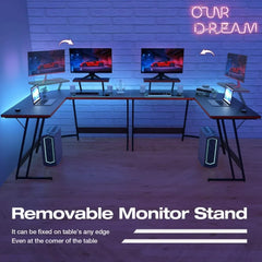 L-Shaped Gaming Desk