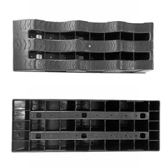Car Leveling Ramps (2PCS) – RV Wheel Chocks & 3-Step Camper Leveling Blocks | Trailer Levelers for Motorhomes & Travel