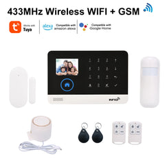 433MHz WiFi + GSM Alarm System