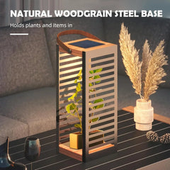 2-Pack Solar Outdoor Floor Lamps