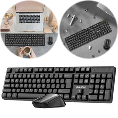 2.4G Wireless Silent Keyboard and Mouse Set