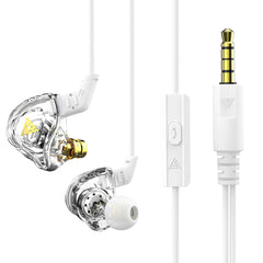 Original QKZ AK6 Copper Driver HiFi Wired Earphone Bass Stereo