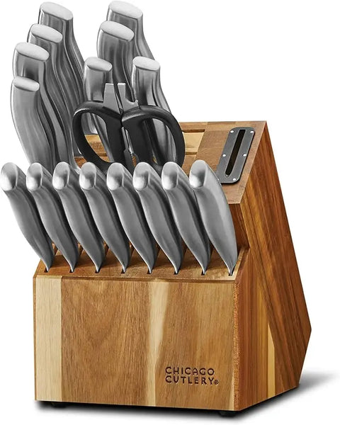 Insignia 18-PC Kitchen Knife Block Set