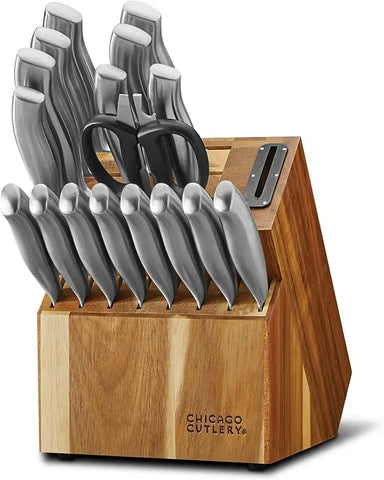 Insignia 18-PC Kitchen Knife Block Set