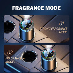Smart Car Air Freshener, Rechargeable Car Aroma Diffuser, 5 Levels Of Adjustable Intelligent Car Diffuser