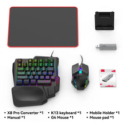 5-in-1 Bluetooth 5.3 Mouse & Keyboard Adapter for Gaming