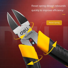 Deli Universal Wire Cutter & Combination Pliers – Professional Electrician Hand Tool