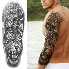 Full Arm Temporary Tattoo Sleeves for Men & Women – Realistic Fake Tattoos