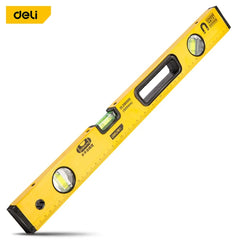 Deli High Precision Magnetic Spirit Level Ruler – Rustproof Horizontal Bubble Level