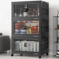 84Qt Stackable Storage Bins with Lid
