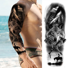Full Arm Temporary Tattoo Sleeves for Men & Women – Realistic Fake Tattoos