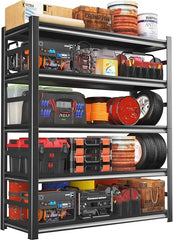 72"H x 36"W Heavy-Duty Garage Shelving Unit